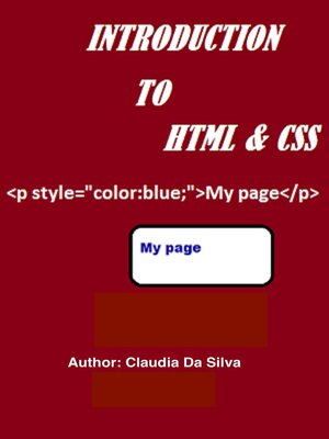 cover image of Introduction to HTML & CSS